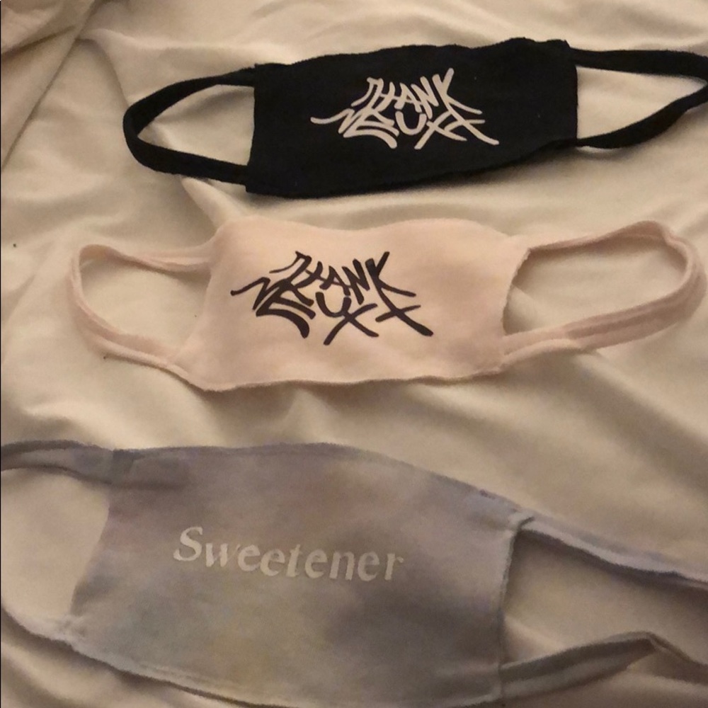 Homemade but purchased Ariana Grande Masks
